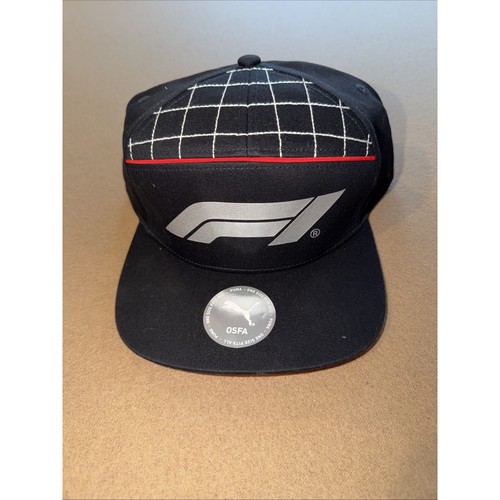 Puma unisex black flat brim - flat,