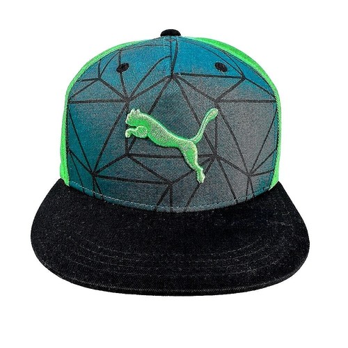 Puma hat cap youth green - cap,